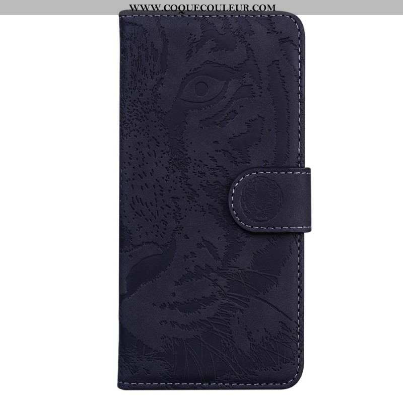 Housse Moto G73 5G Empreinte Tigre