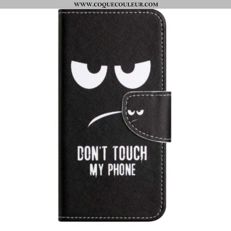 Housse Moto G73 5G Don't Touch my Phone