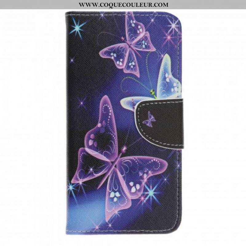 Housse Motorola Edge 20 Lite Butterflies