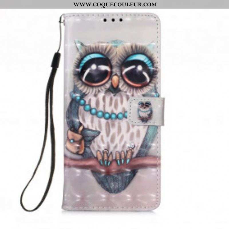 Housse Motorola Edge 20 Lite Miss Hibou