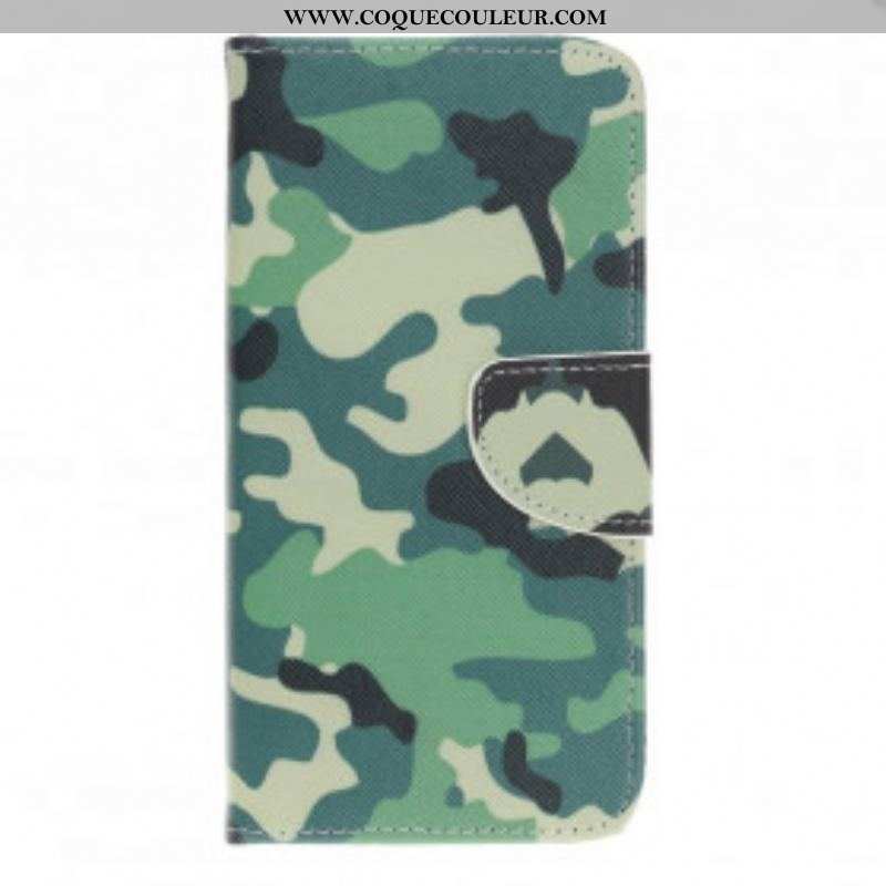 Housse Motorola Edge 20 Lite Camouflage Militaire