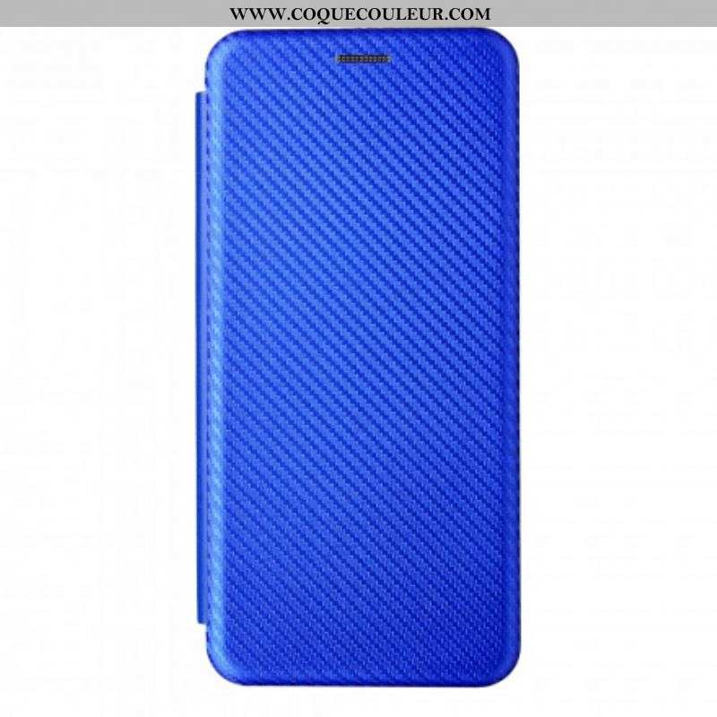 Flip Cover Motorola Edge 20 Lite Silicone Carbone Coloré