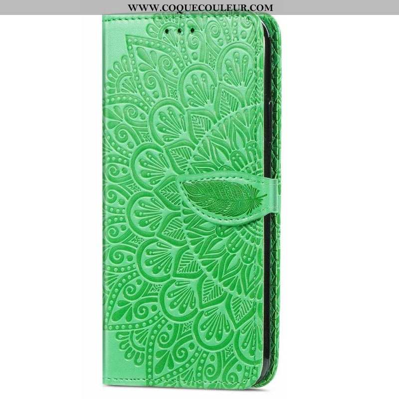 Housse Motorola Edge 20 Feuilles Tribales