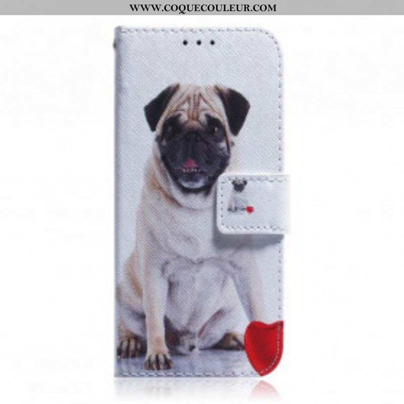 Housse Motorola Edge 20 Pug Dog