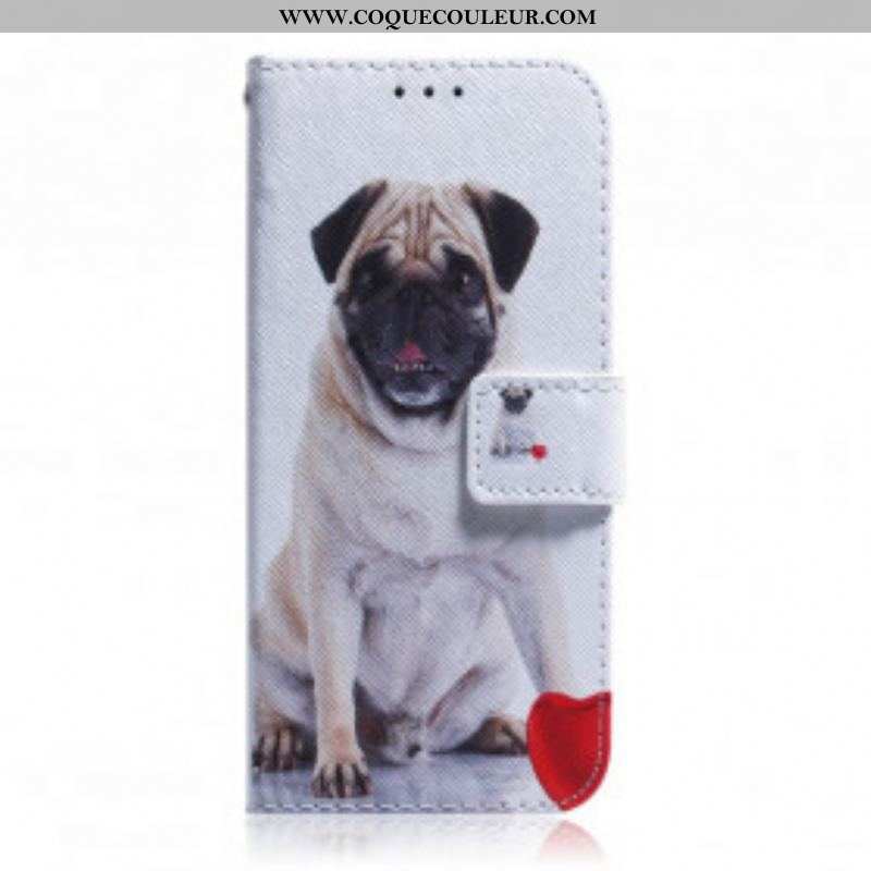 Housse Motorola Edge 20 Pro Pug Dog