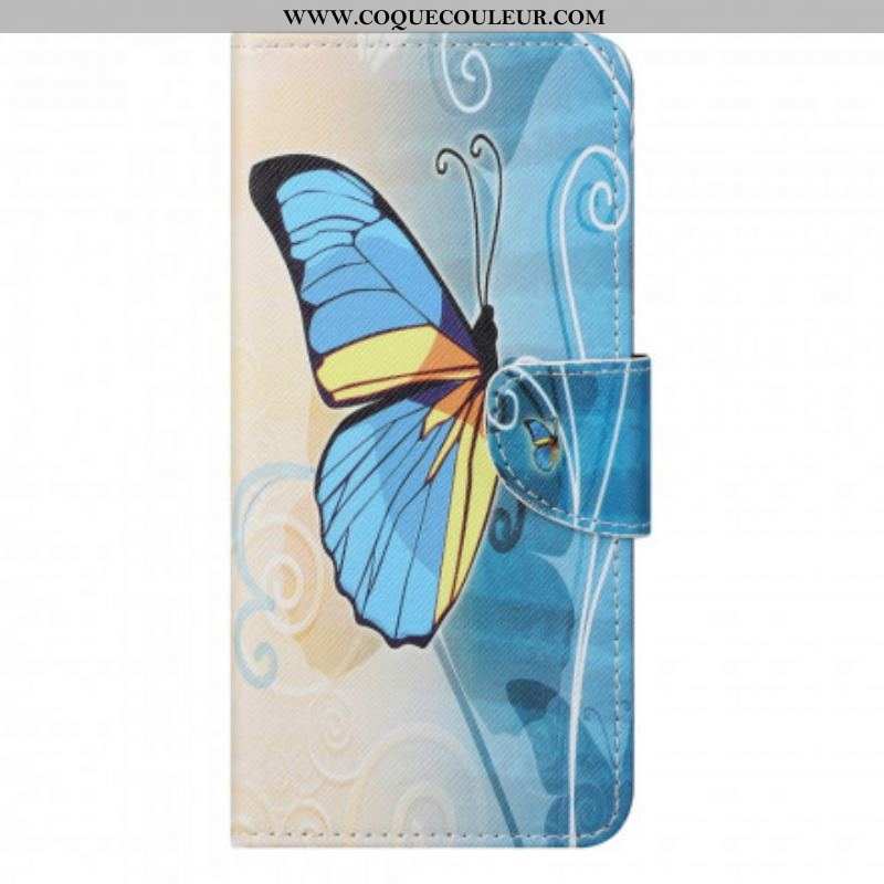 Housse Motorola Edge 20 Pro Butterflies