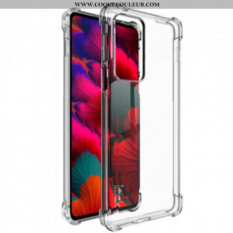 Coque Motorola Edge 20 Pro Transparente avec Film Écran IMAK