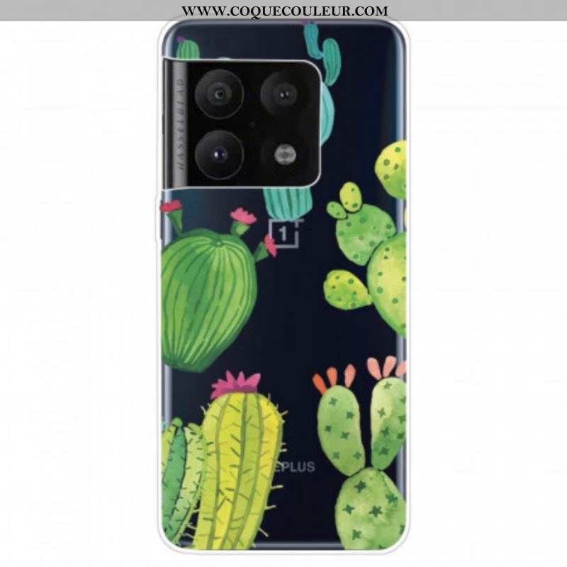 Coque OnePlus 10 Pro 5G Cactus Aquarelle