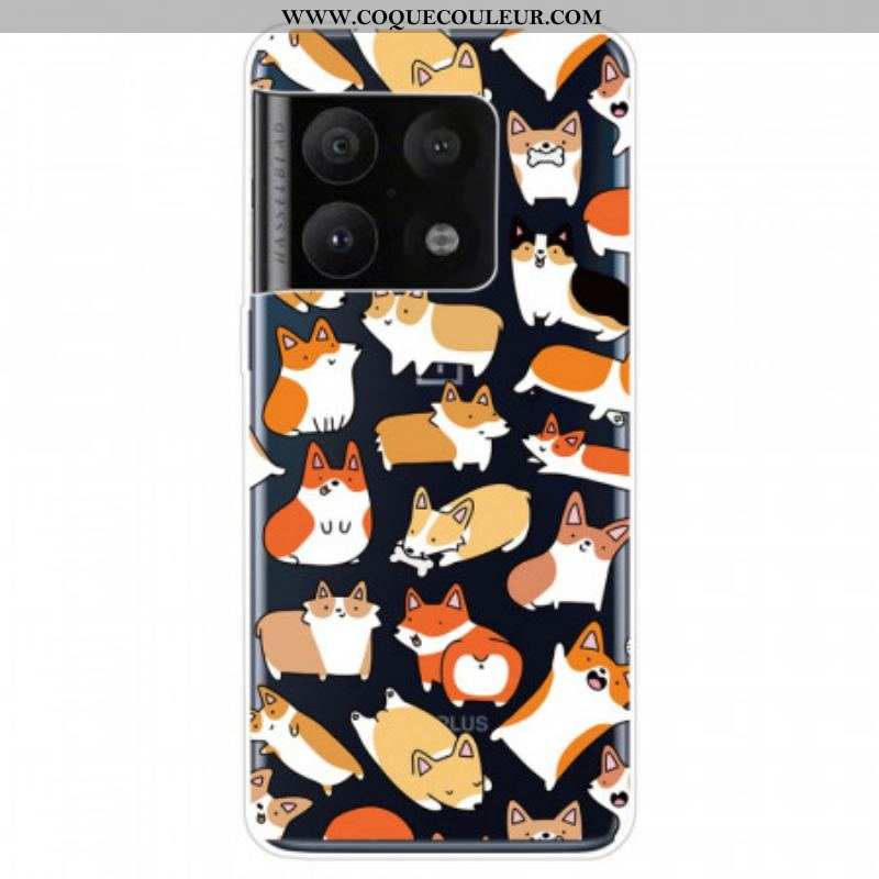 Coque OnePlus 10 Pro 5G Multiples Chiens