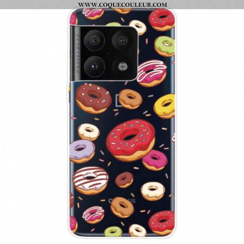 Coque OnePlus 10 Pro 5G love Donuts