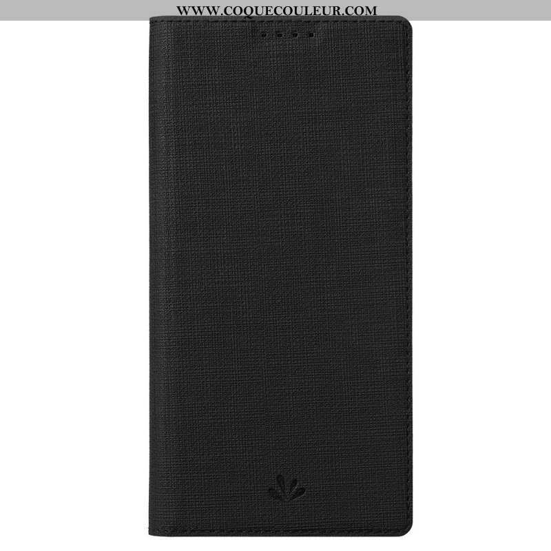 Flip Cover OnePlus 10 Pro 5G Texture Tissu VILI