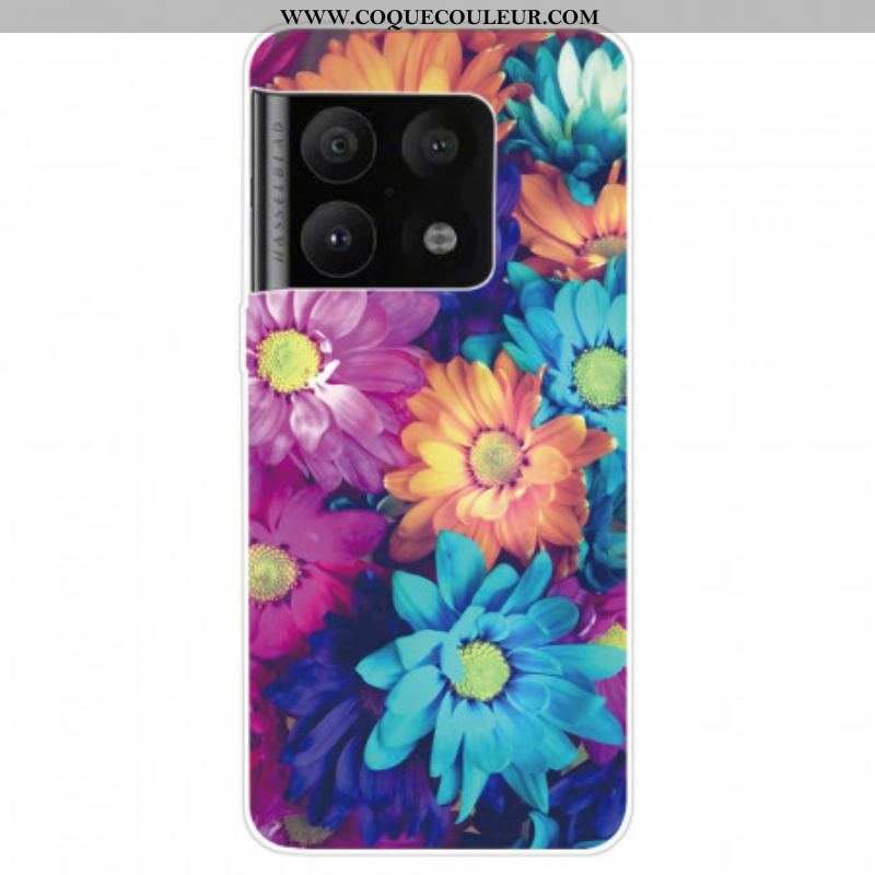 Coque OnePlus 10 Pro 5G Marguerites Colorées