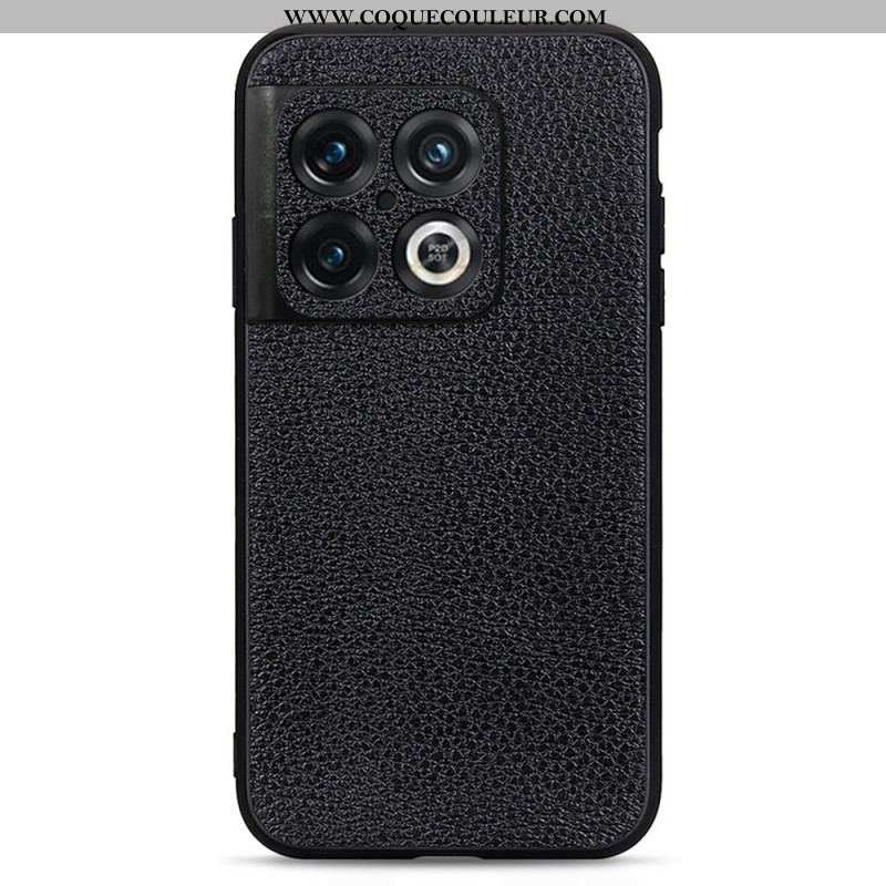 Coque OnePlus 10 Pro 5G Hybride Véritable Cuir