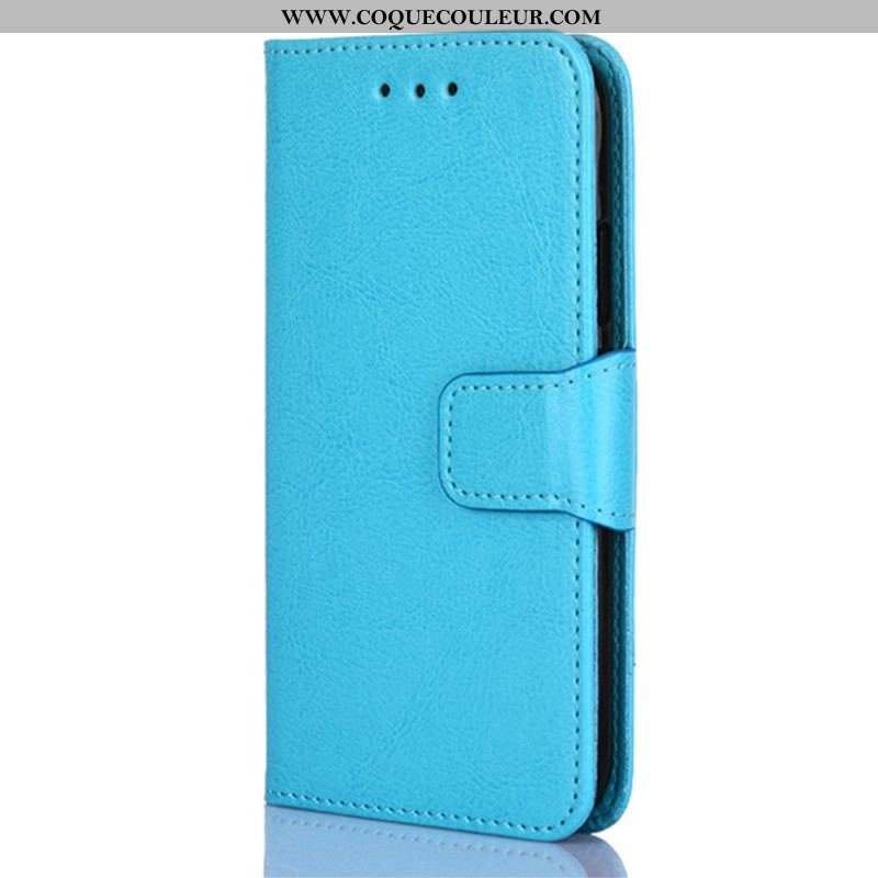 Housse OnePlus 10 Pro 5G Simili Cuir Rétro