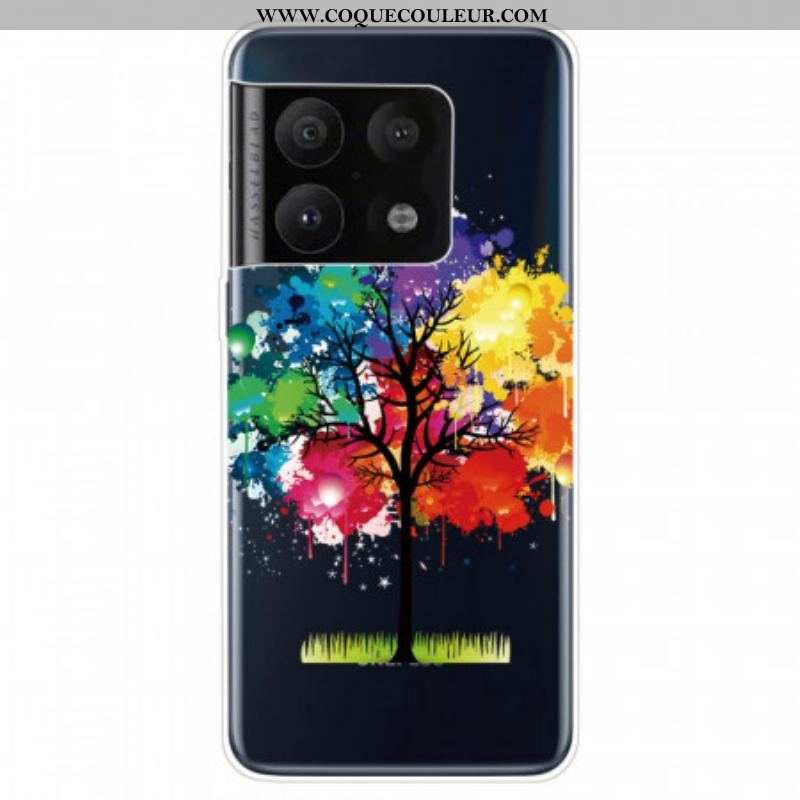 Coque OnePlus 10 Pro 5G Transparente Arbre Aquarelle