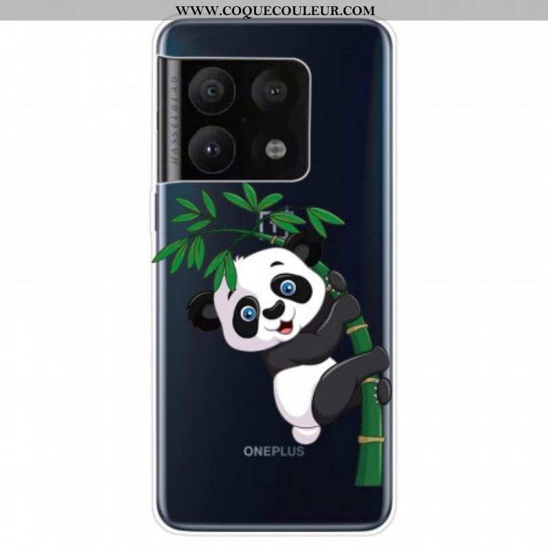 Coque OnePlus 10 Pro 5G Panda Sur Le Bambou