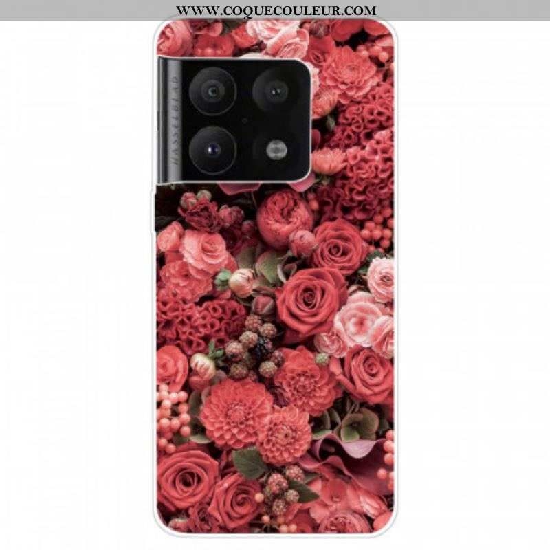 Coque OnePlus 10 Pro 5G Fleurs Roses