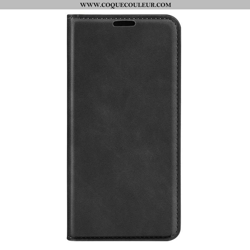 Flip Cover OnePlus 10 Pro 5G Effet Cuir Douceur Soie