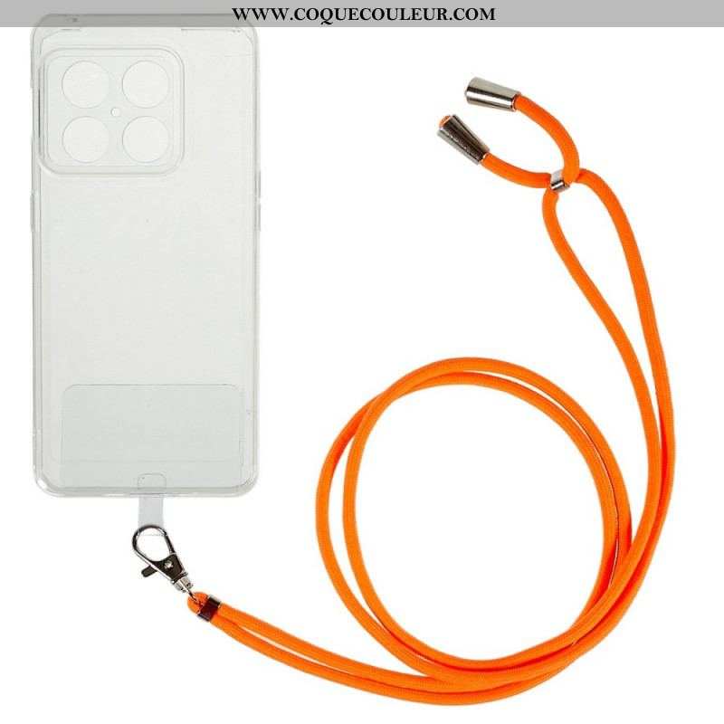 Coque OnePlus 10 Pro 5G Transparente avec Cordon Coloré