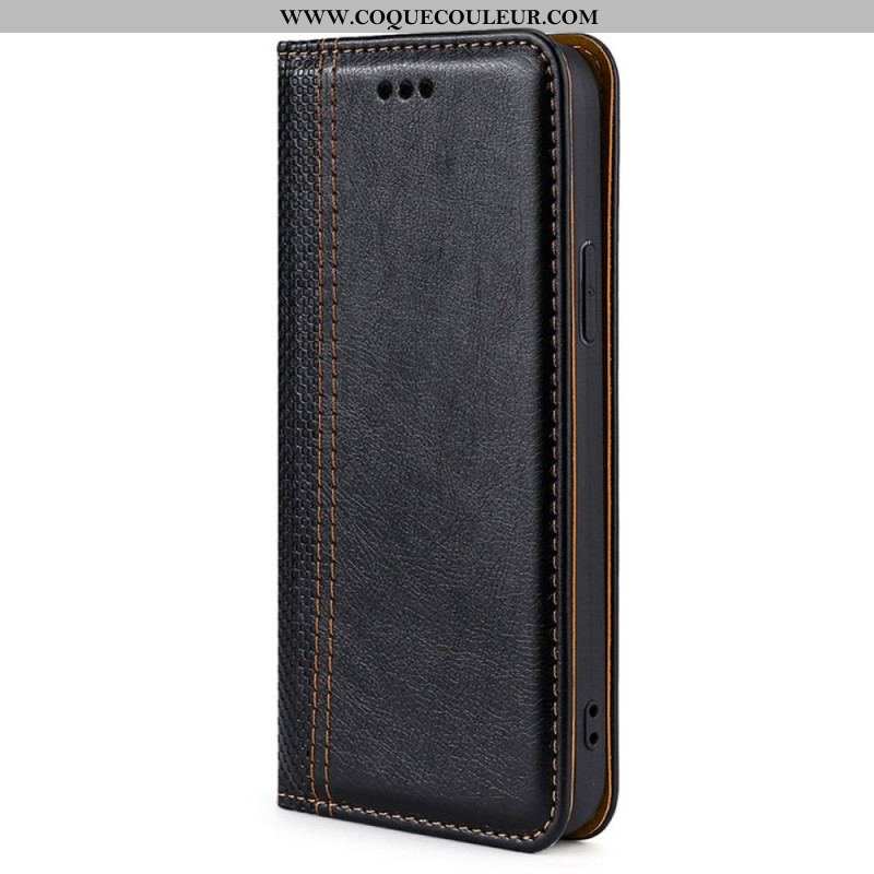 Flip Cover OnePlus 10 Pro 5G Simili Cuir Vintage