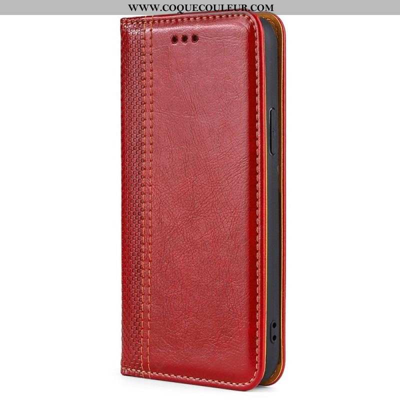 Flip Cover OnePlus 10 Pro 5G Simili Cuir Vintage