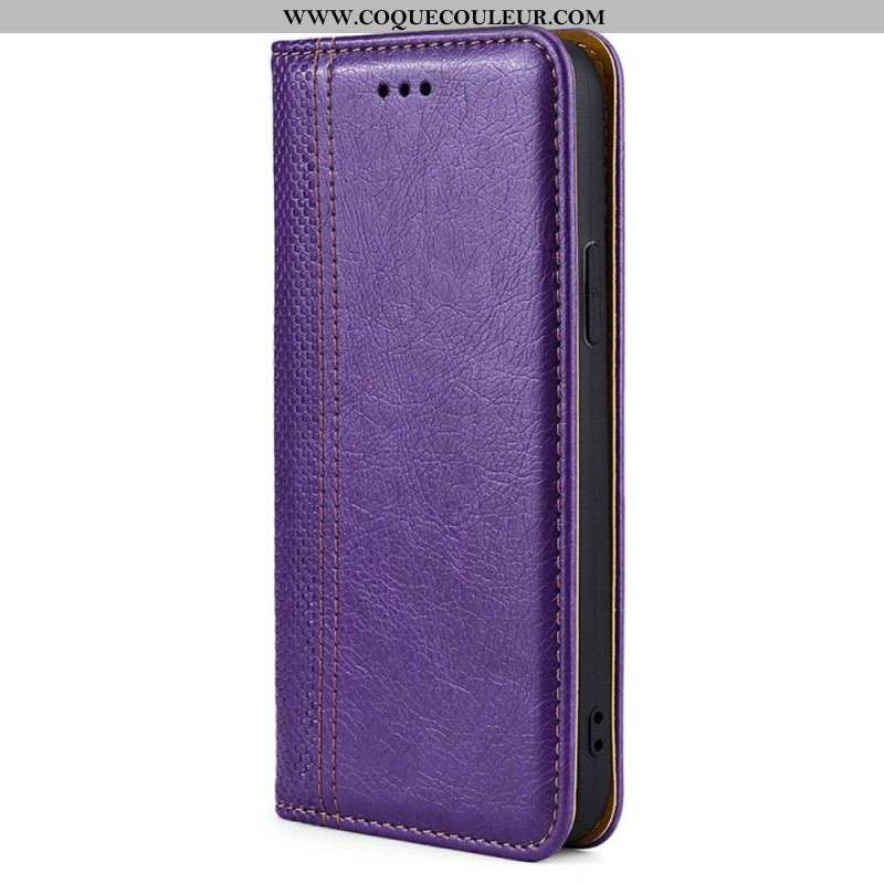Flip Cover OnePlus 10 Pro 5G Simili Cuir Vintage