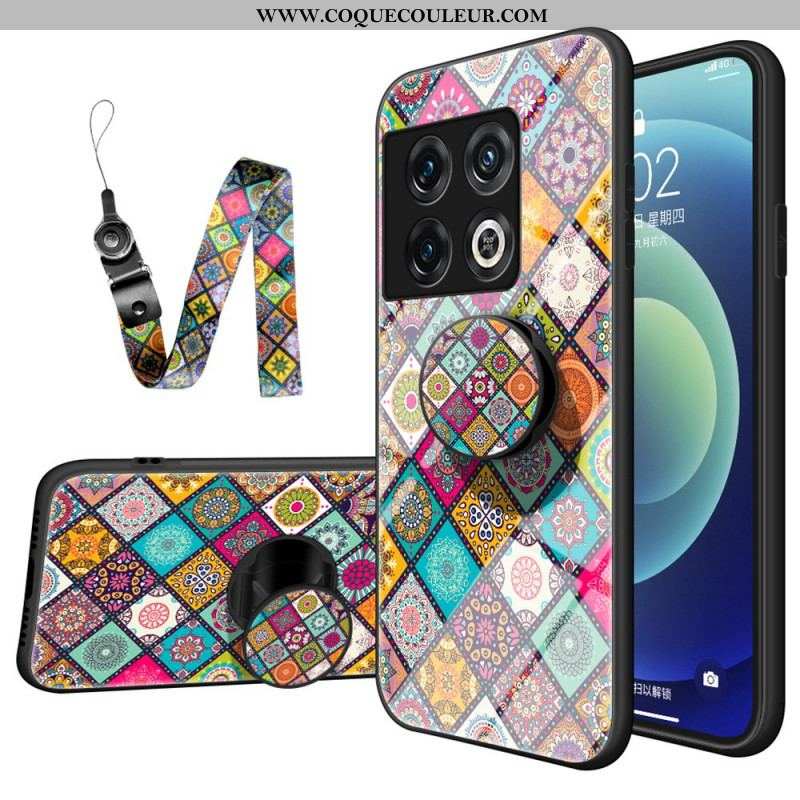 Coque OnePlus 10 Pro 5G Support Magnétique Patchwork