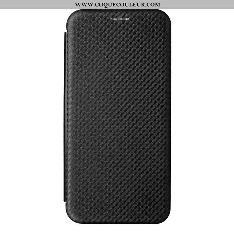 Flip Cover OnePlus 10 Pro 5G Fibre Carbone