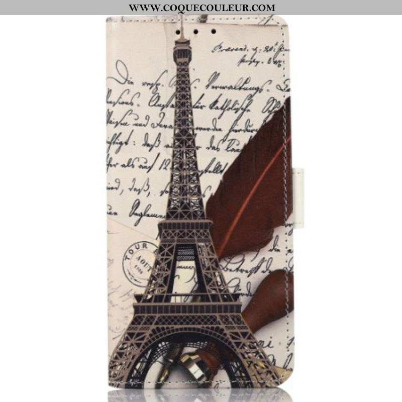 Housse OnePlus 10T 5G Tour Eiffel du Poète