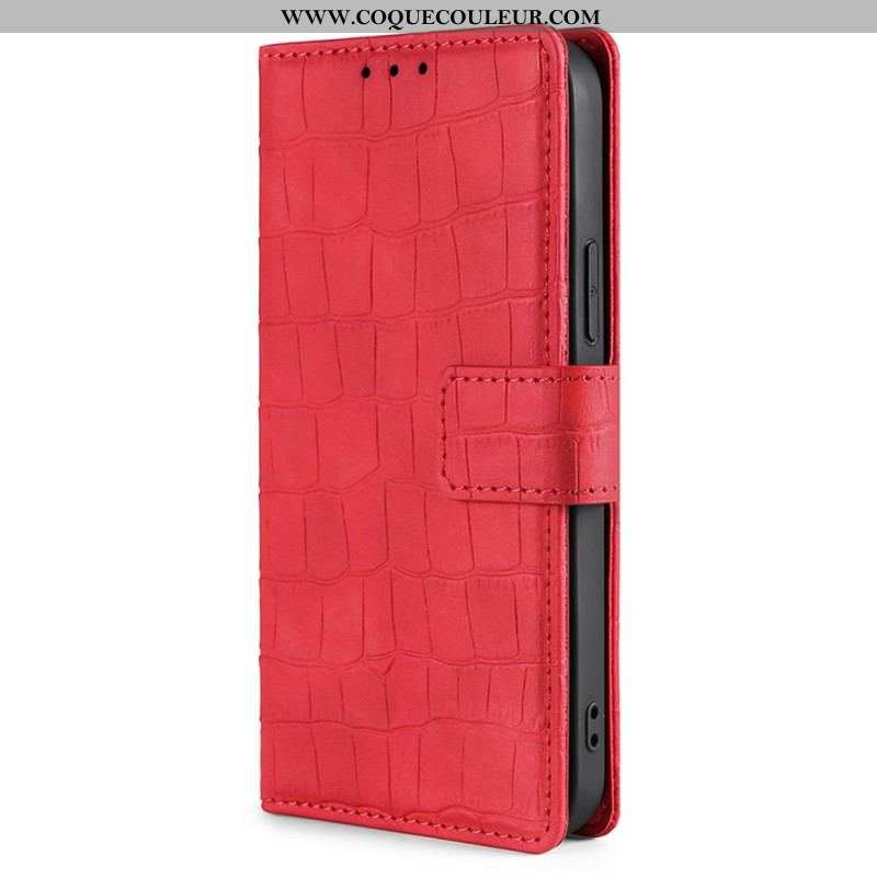 Housse OnePlus 10T 5G Crocodile