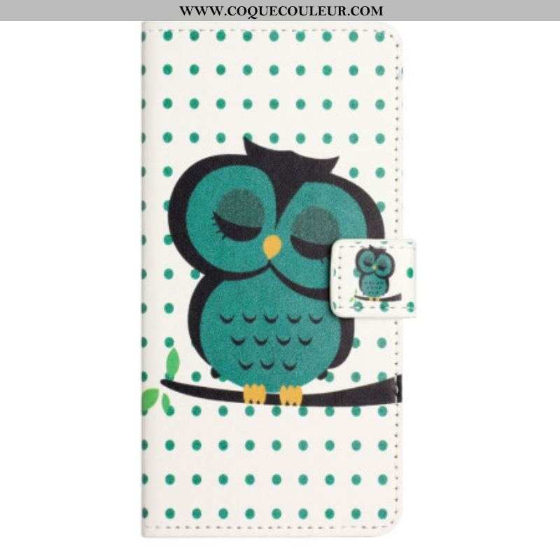 Housse OnePlus 10T 5G Hibou Endormi