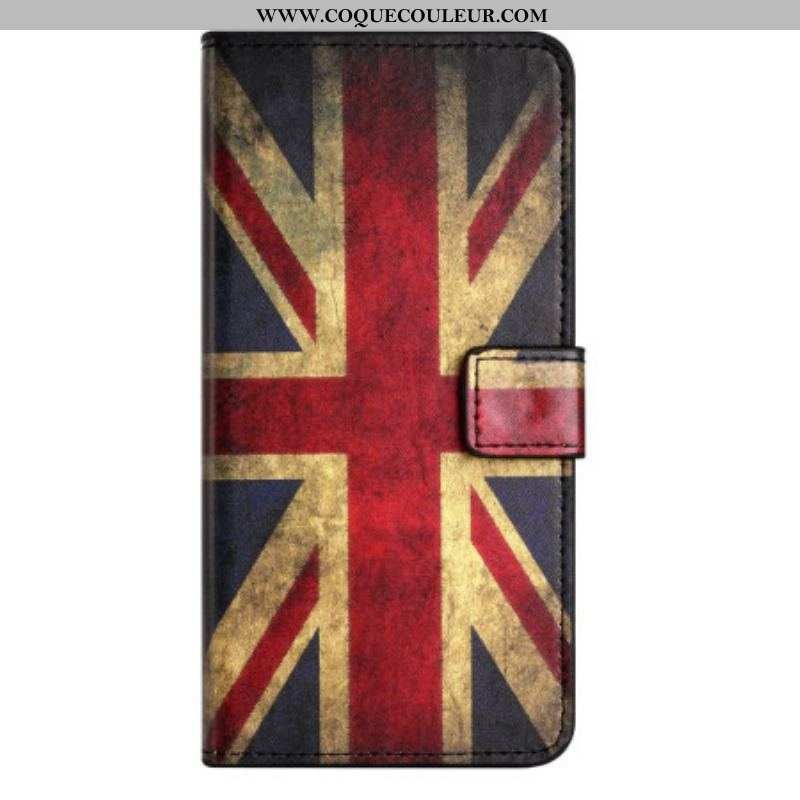 Housse OnePlus 10T 5G Drapeau Anglais Vintage