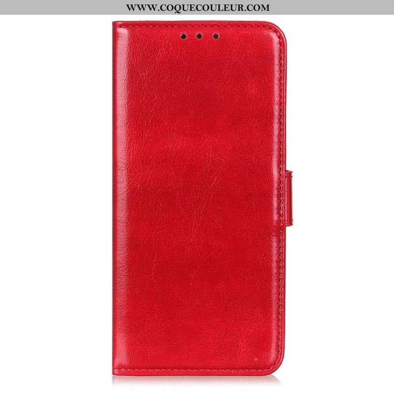 Housse OnePlus 10T 5G Simili Cuir Verni