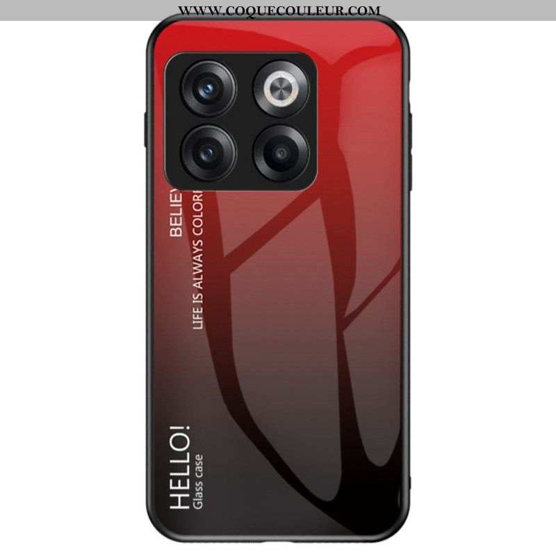 Coque OnePlus 10T 5G Verre Trempé Hello