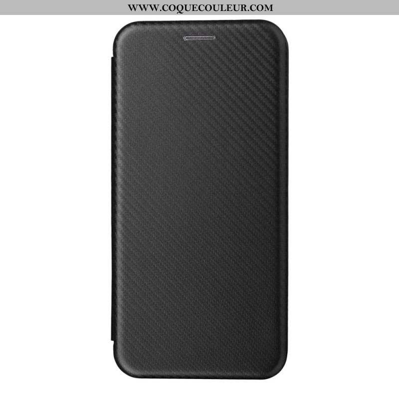 Flip Cover OnePlus 10T 5G Fibre Carbone