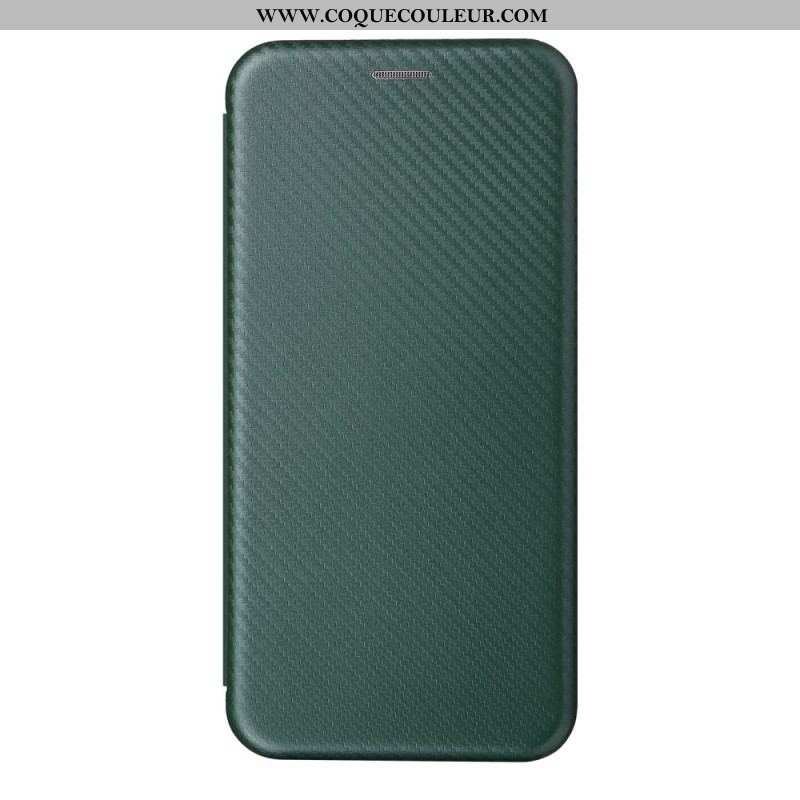 Flip Cover OnePlus 10T 5G Fibre Carbone
