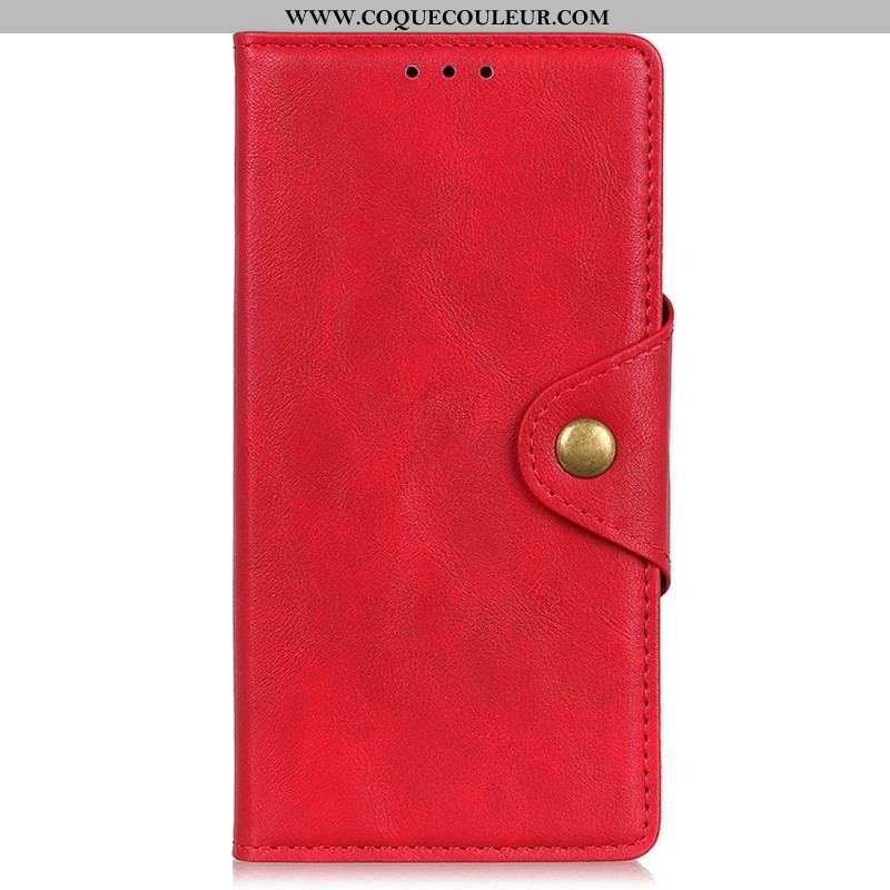 Housse OnePlus 10T 5G Bouton Magnétique