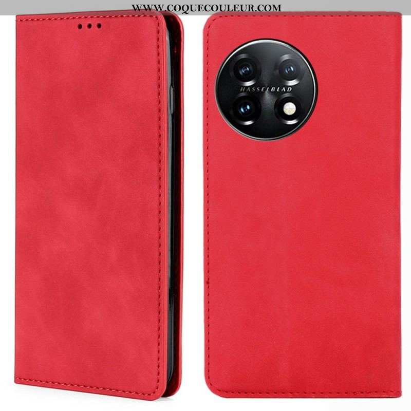 Flip Cover OnePlus 11 5G Skin-Touch