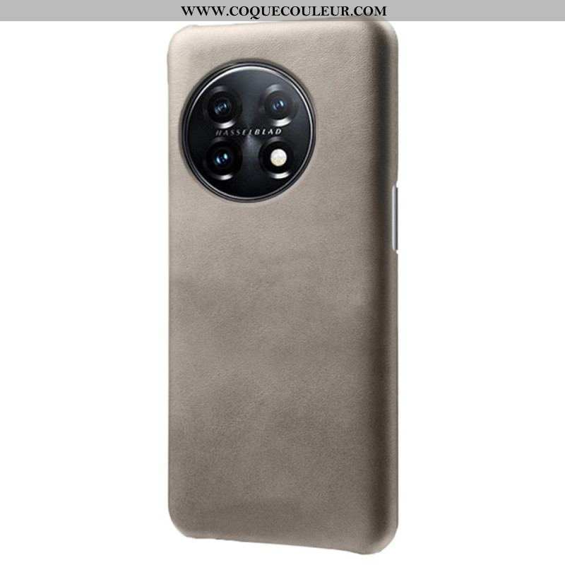 Coque OnePlus 11 5G Effet Cuir KSQ