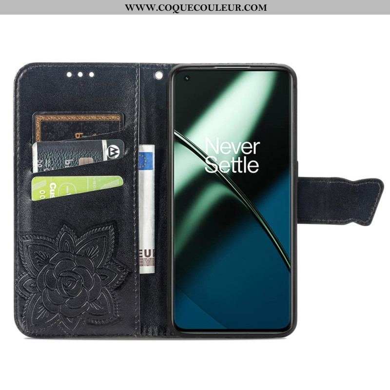 Housse OnePlus 11 5G Papillon Baroque