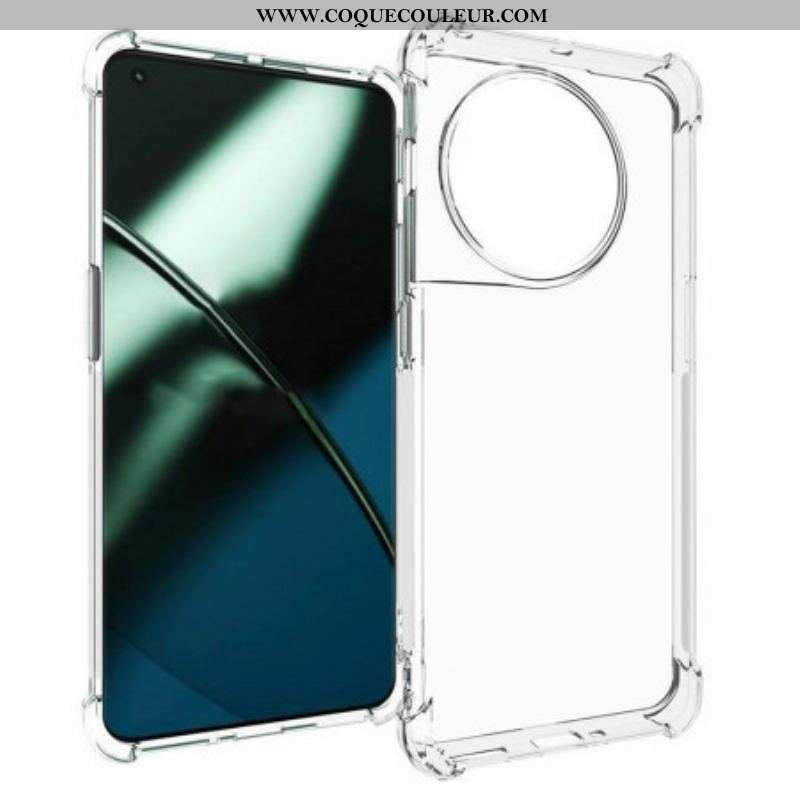 Coque OnePlus 11 5G Transparente Coins Renforcés