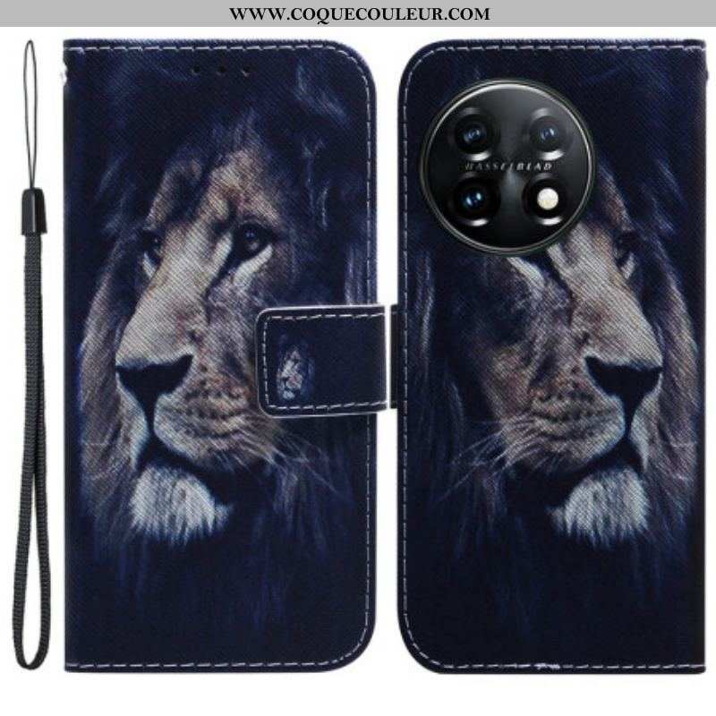 Housse OnePlus 11 5G Dreaming Lion