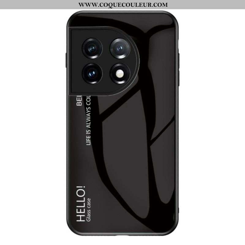 Coque OnePlus 11 5G Verre Trempé Hello