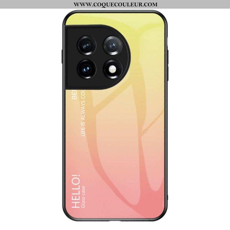 Coque OnePlus 11 5G Verre Trempé Hello