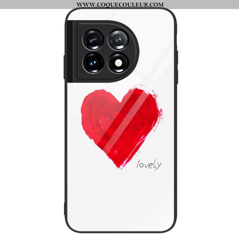 Coque OnePlus 11 5G Verre Trempé Coeur