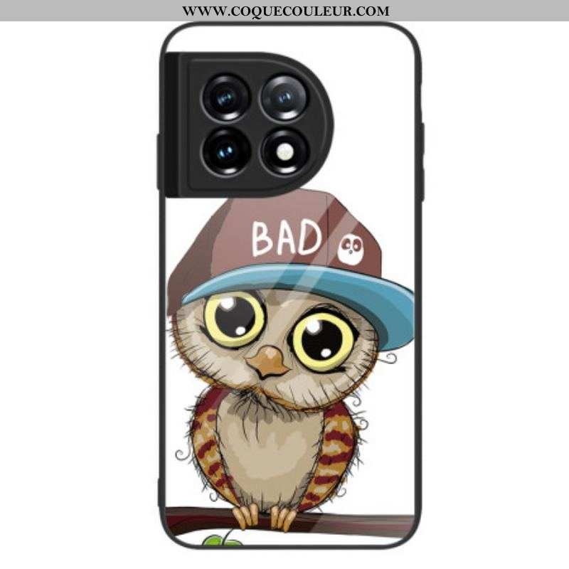 Coque OnePlus 11 5G Verre Trempé Bad Hibou