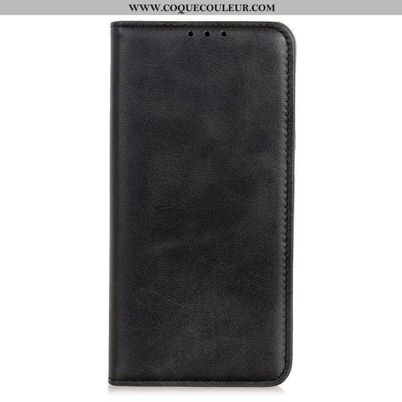 Flip Cover OnePlus Nord 2 5G Cuir Fendu Matte