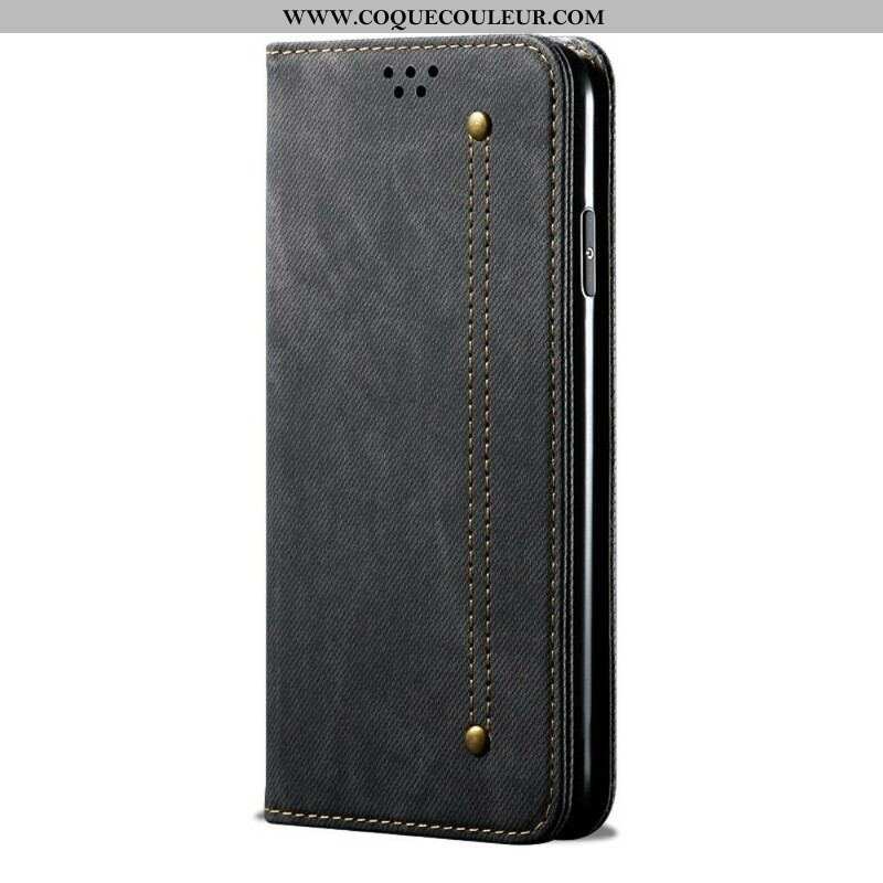 Flip Cover OnePlus Nord 2 5G Simili Cuir Texture Jeans