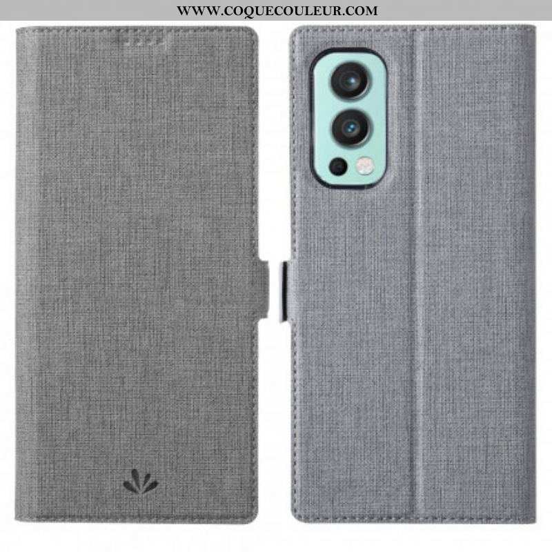 Flip Cover OnePlus Nord 2 5G Texturée VILI DMX