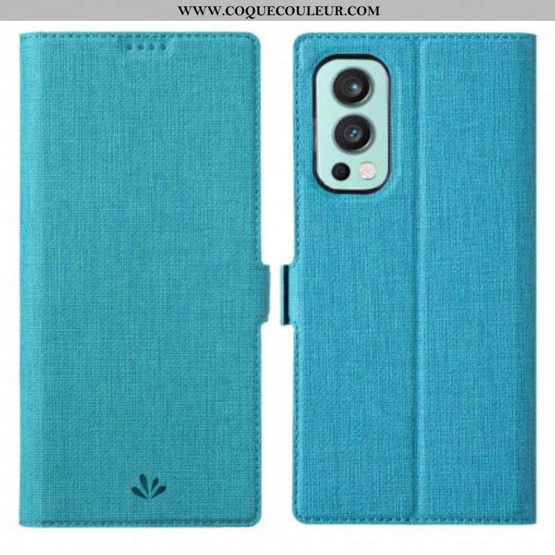 Flip Cover OnePlus Nord 2 5G Texturée VILI DMX